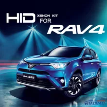 For Toyota RAV4 55W Ultra Fast Bright HID headlight kit, full digital waterproof free shipping