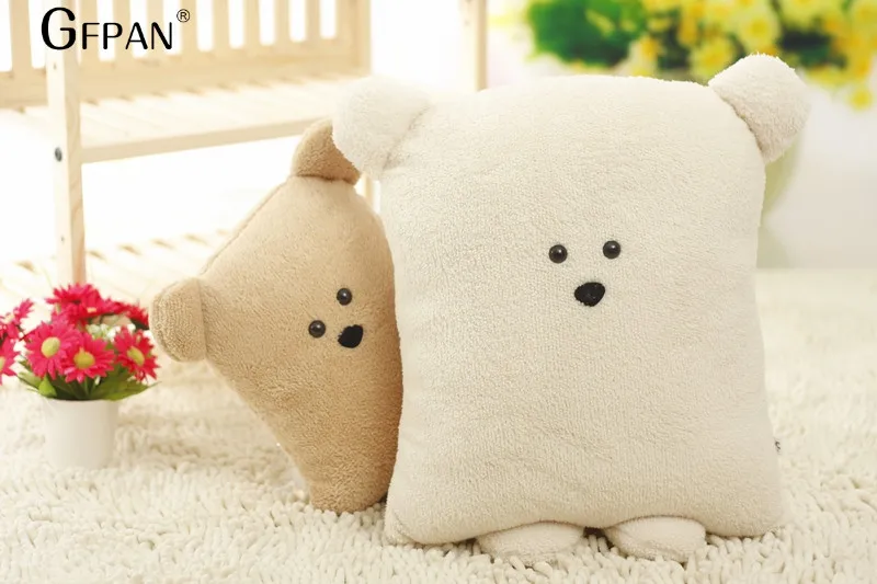 Подушка мишка крючком. Подушка мишка. Мягкая игрушка квадратная. Декоративная подушка "мишка". Подушка в виде медведя.