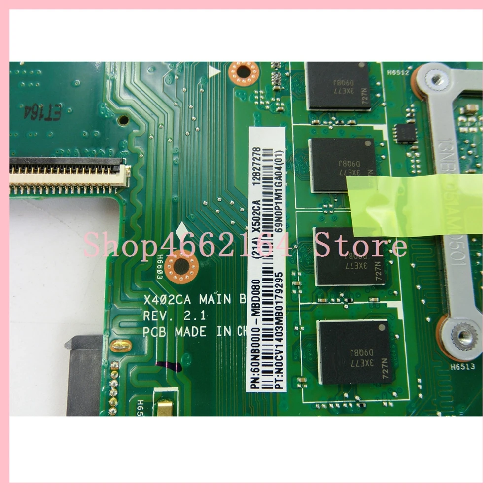 cpu 4gb ram hm76 slj8e computador portátil