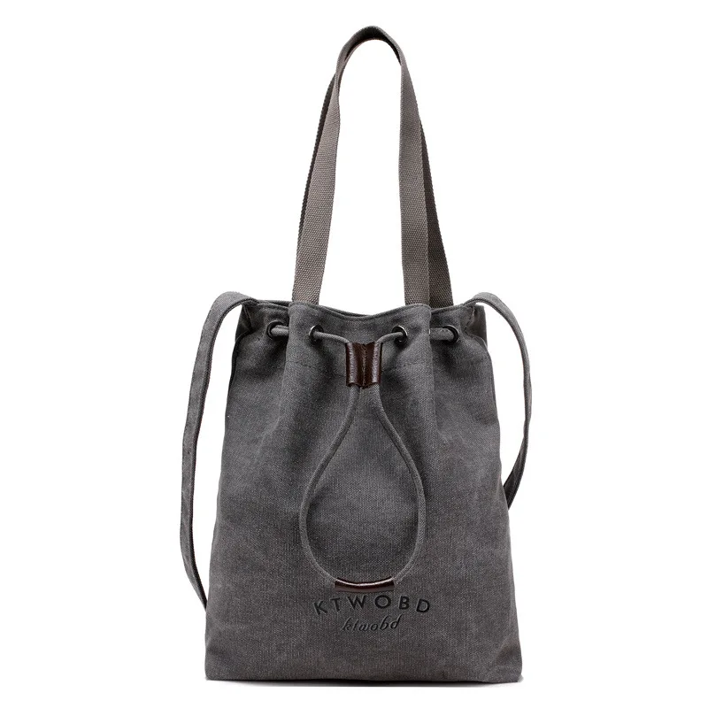 

Hot Sale Women's Canvas Handbags Fashion Shoulder CrossBody Bags Solid Colour Ladies Messenger Bags Women Tote Shopping Bag