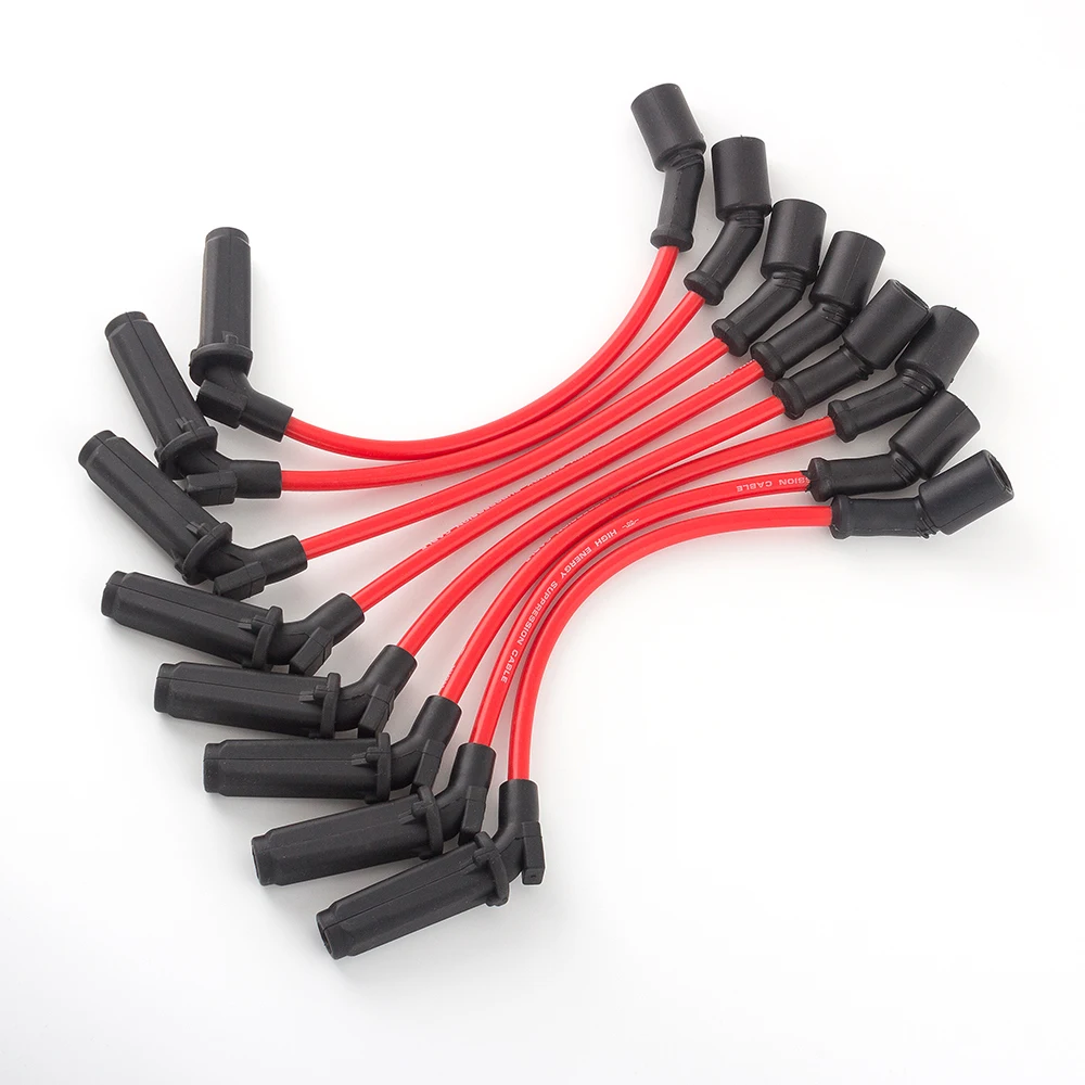 

Car Spark Plug Wires Set/8pcs Ignition Wire for 1999-2006 GMC Yukon, Denali Gen III LS1 Vortec 5.3L