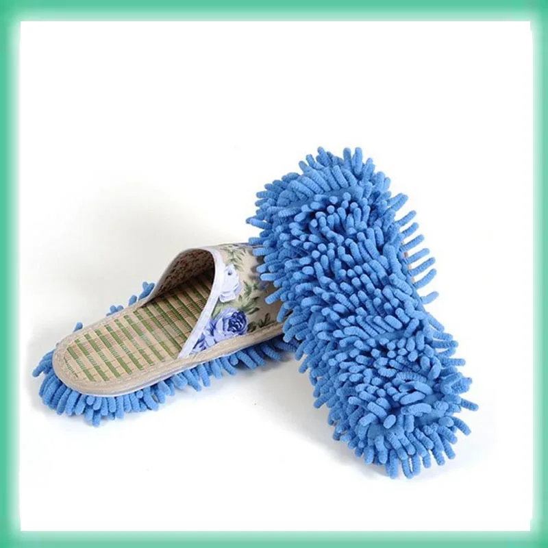 2 pairs/lot mopping the floor cleaning slipper for home free shipping