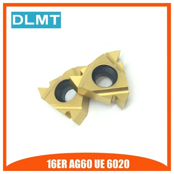

MMT 16ER AG60 UE 6020 10PCS External Turning Tools Carbide insert Lathe cutter Tool Tokarnyy turning insert
