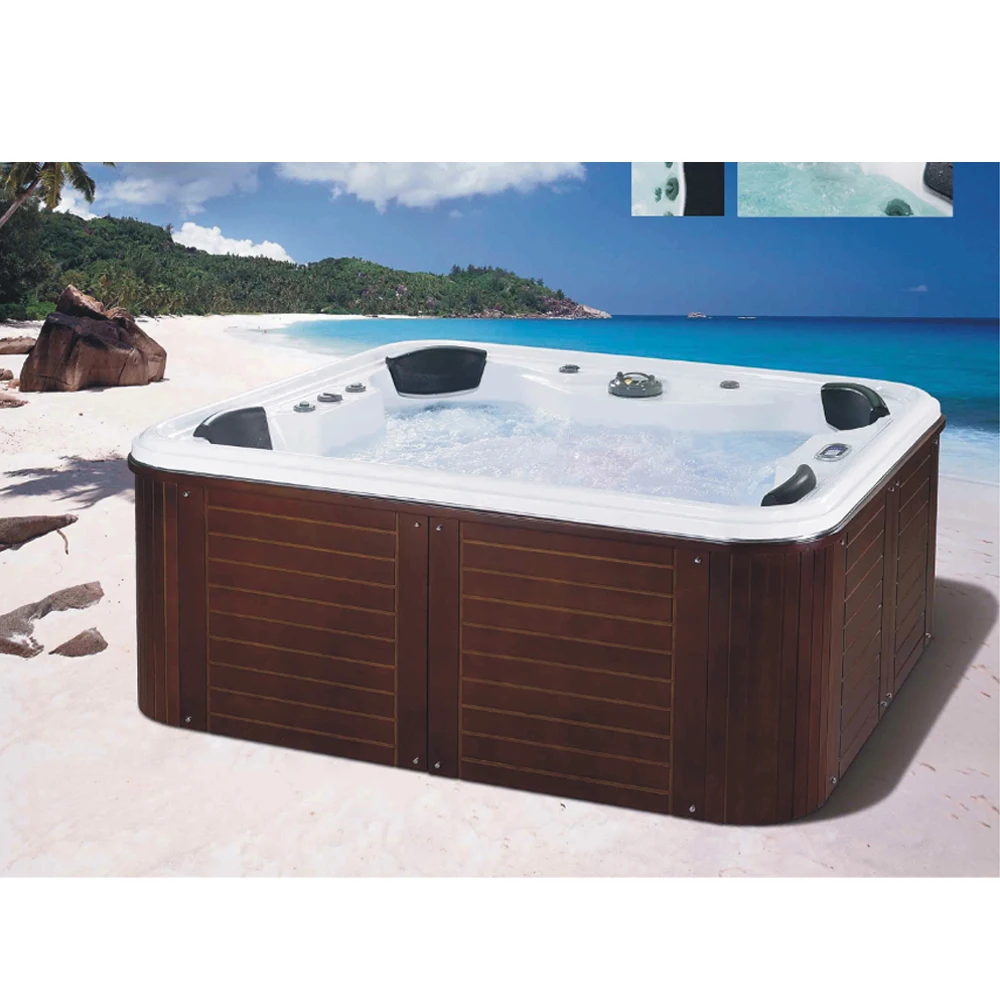 

Hot selling massage hot tub outdoor spa pool with TV