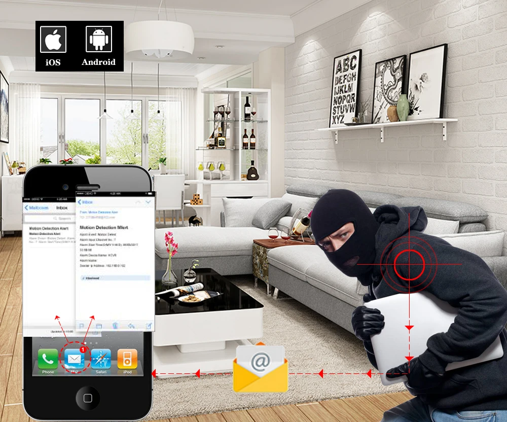  AHCVBIVN 5MP POE NVR Kit 4.0MP HD CCTV Sistema di telecamere di Sicurezza Audio monitor IP Camera P