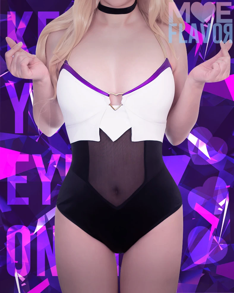 LOL Cos Popstar KDA AHRI купальник ролевые игры Купальник бикини купальный костюм одежда
