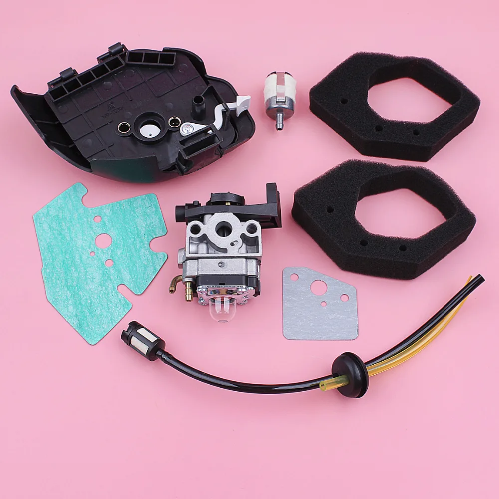 Carburetor Air Filter Cover Housing Assy For Honda GX25 GX25NT HHT25S Air Fuel Filter Line Kit 4 Stroke Lawn Mower Engine Part Carburetor Air Filter Cover Housing Assy For Honda GX25 GX25NT HHT25S Air Fuel Filter Line Kit 4 Stroke Lawn Mower Engine Part