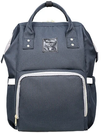 Sunveno Мода мумия Средства ухода за кожей для будущих мам подгузник сумка бренда большой Ёмкость маленьких сумка рюкзак дизайнерские уход мешок для Уход за младенцами - Цвет: black
