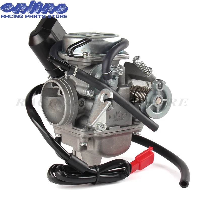 PD24J 24 мм carb Электрический карбюратор для Gy6 100cc 125cc 150cc 200cc двигатель Мотоцикл ATV Картинг Мопед и скутер dirrt велосипед