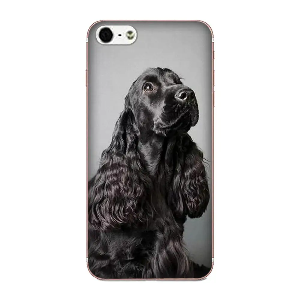 Cocker Spaniels щенки собаки прозрачный мягкий чехол для Apple iPhone X XS Max XR 4 4S 5 5C 5S SE 6 6S 7 8
