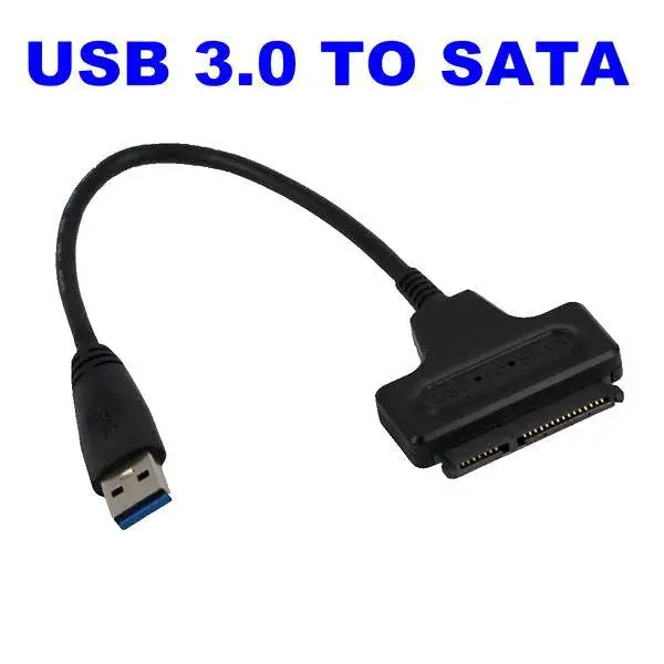 

USB 3.0 to Sata 2.5 Hard Disk Drive HDD SSD DVD CD Rom Adapter Converter Serial ATA Cable For Laptop Optical