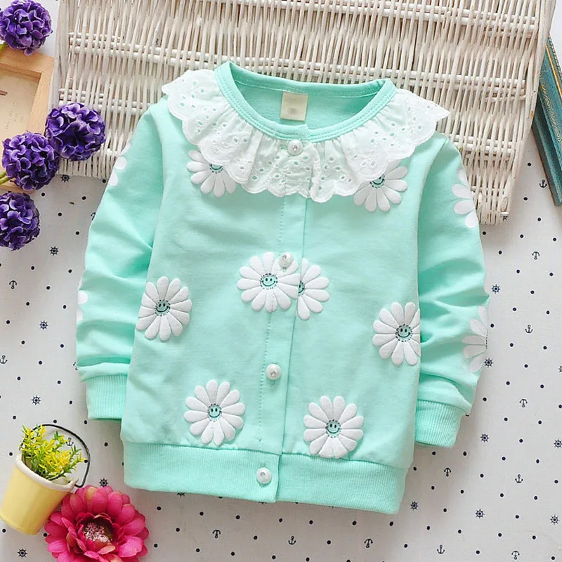 Baby girl clothing spring autumn outwear children baby girl coat