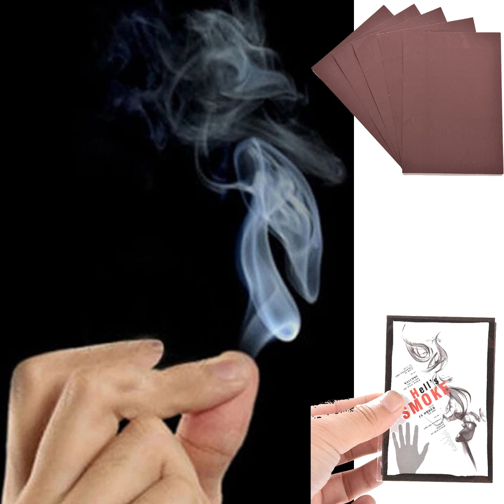 

1Pc Interesting Mystical Fun Magic Trick Smokes Surprise Prank Joke Mystical Fun Magic Smoke from Finger Tips