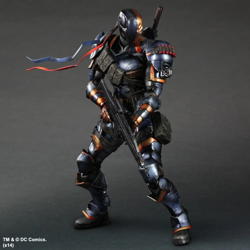 

SQUARE ENIX Play Arts KAI DC Comics Batman: Arkham Origins Deathstroke PVC Action Figure Collectible Model Toy 27cm KT2898