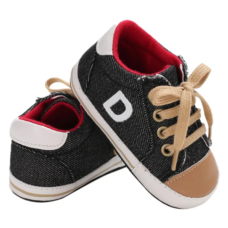 Newborn Baby Boy First Walker Anti slip Toddler Shoes Spring Autumn