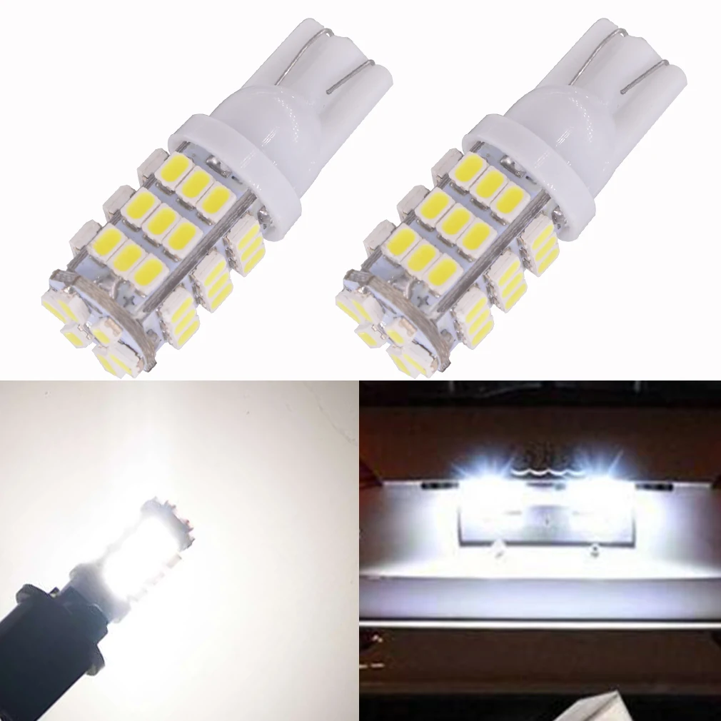 

100Pcs Wholesale W5W T10 501 194 42 LED 1206 SMD Auto Car Clearance Lights Marker Lamps Interior Lighting Bulb DC12V