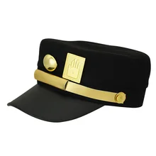 Аниме Необычные Приключения Kujo Jotaro Косплей шляпа японской школы студентов кепки Ретро стиль Винтаж Мода