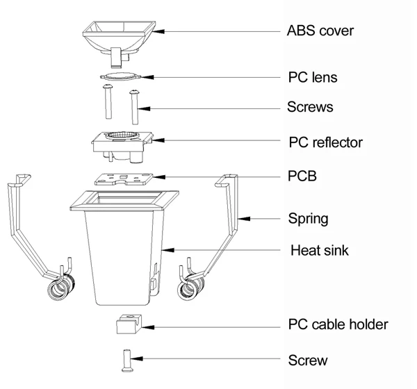 led linear downlight-s