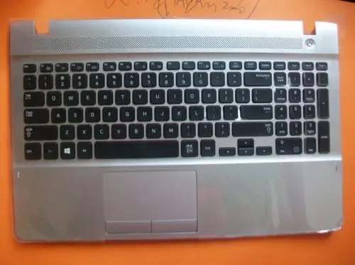Для samsung NP270B5E 270E5G 270E5U 270E5R клавиатура с тачпадом США серебро