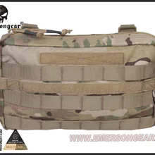Emerson Шестерни бороться Многофункциональная Утилита Чехол Molle военный Шестерни нейлоновая сумка талии EM8347 мультикам черный коричневый