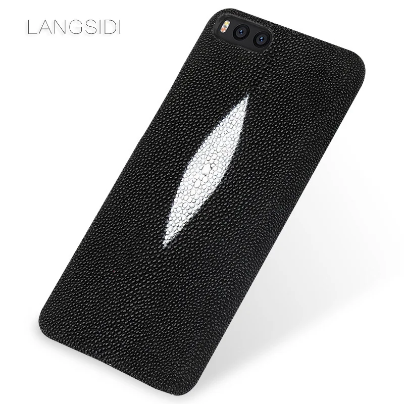 

Wangcangli brand phone case pearl fish half a pack of phone case For Xiaomi Mi Note3 phone case full manual custom processing