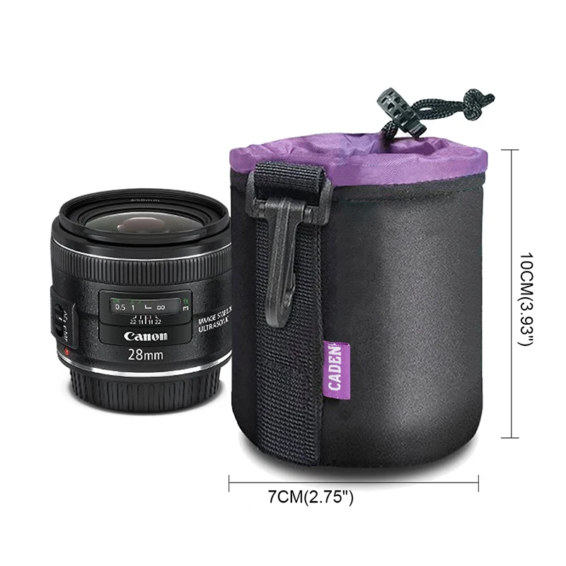 Сумка для объектива DSLR камеры, чехол для объектива Видео-фото, наплечная сумка, сумка, плотная Водонепроницаемая карманная сумка для Canon Nikon para lentes