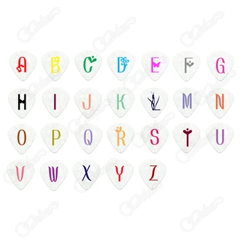 

New arrival 26pcs 0.88mm white pearl teardrop electric guitar pick plectrum