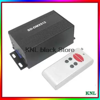 

Free Shipping Led Wireless SD card DMX512 signal transmitter DC12V