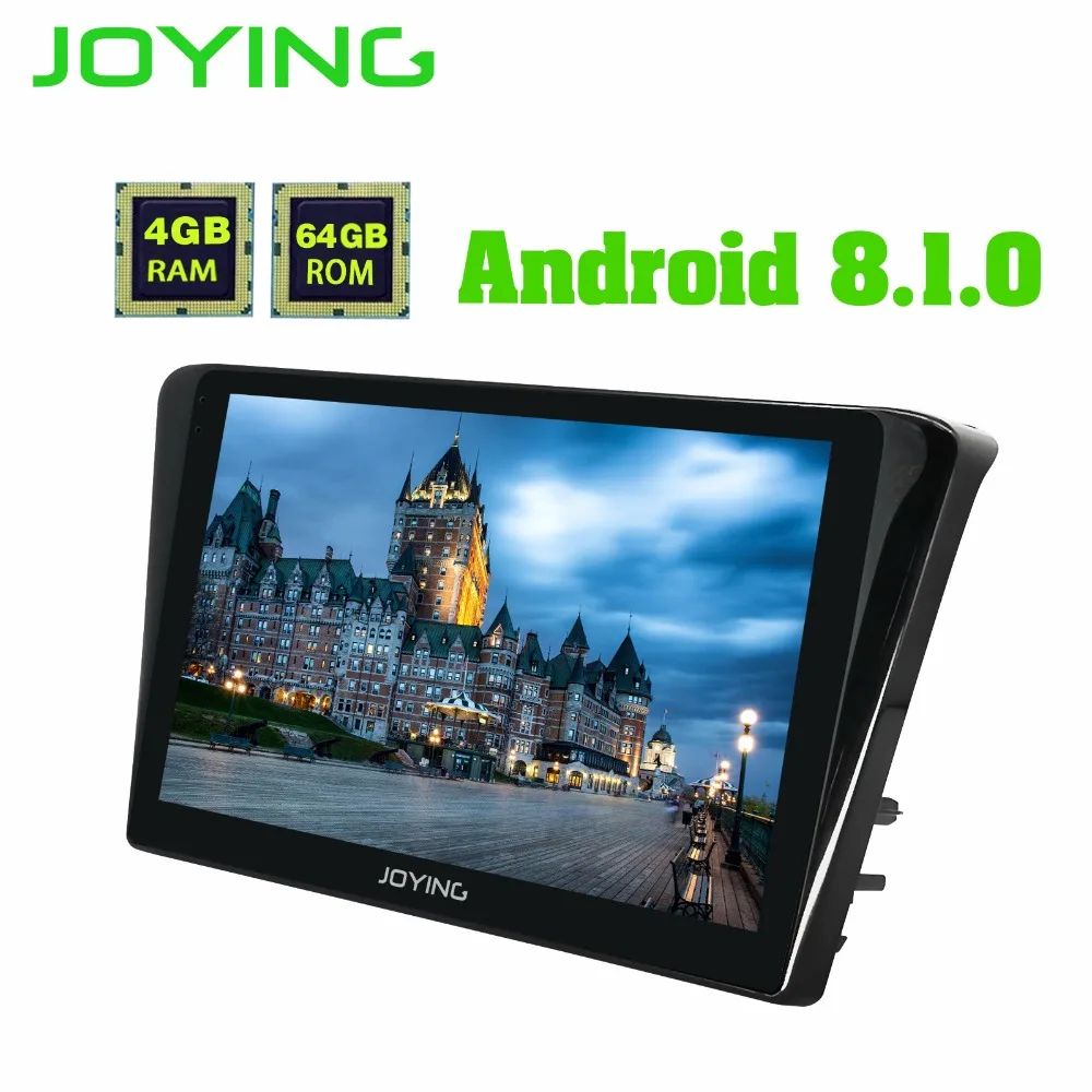 Cheap JOYING 10.1" 4G+ 64G ROM Android 8.1 Octa Core Multimedia GPS Car Stereo Car DVD Player for Peugeot 408 2014 Stereo Head Unit 4