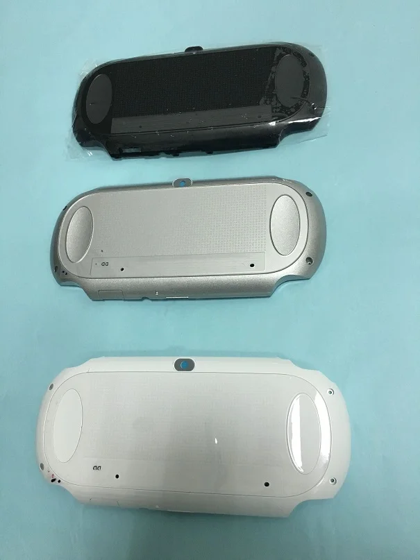 White-Back-siliver-back-Cover-rear-Housing-Shell-Case-for-PSVita-PS-Vita-PSV1000-PCH-1001