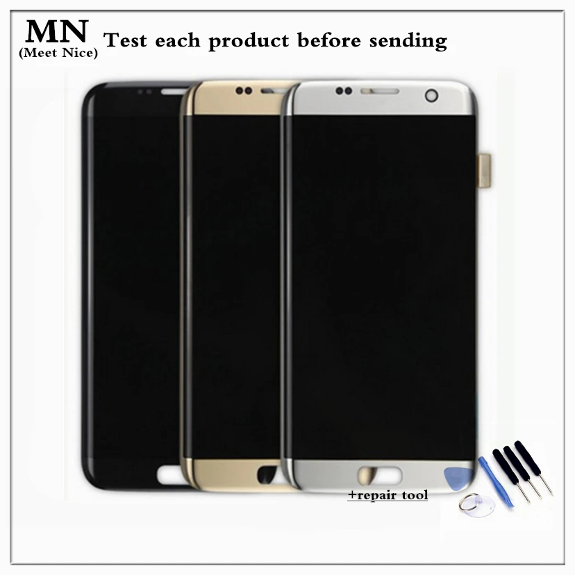 Prix pour 100% nouveau pour samsung galaxy s7 edge g935 g935f lcd Digitizer Assemblée Blanc Noir Or Ruban Rose Corail Bleu Livraison DHL Prix pour 100% nouveau pour samsung galaxy s7 edge g935 g935f lcd Digitizer Assemblée Blanc Noir Or Ruban Rose Corail Bleu Livraison DHL