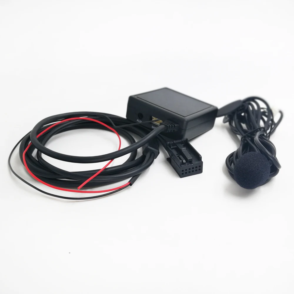 Беспроводной адаптер для микрофона Biurlink 2019 Bluetooth Aux TF USB флеш накопитель BMW X3 X5 Z4 E83