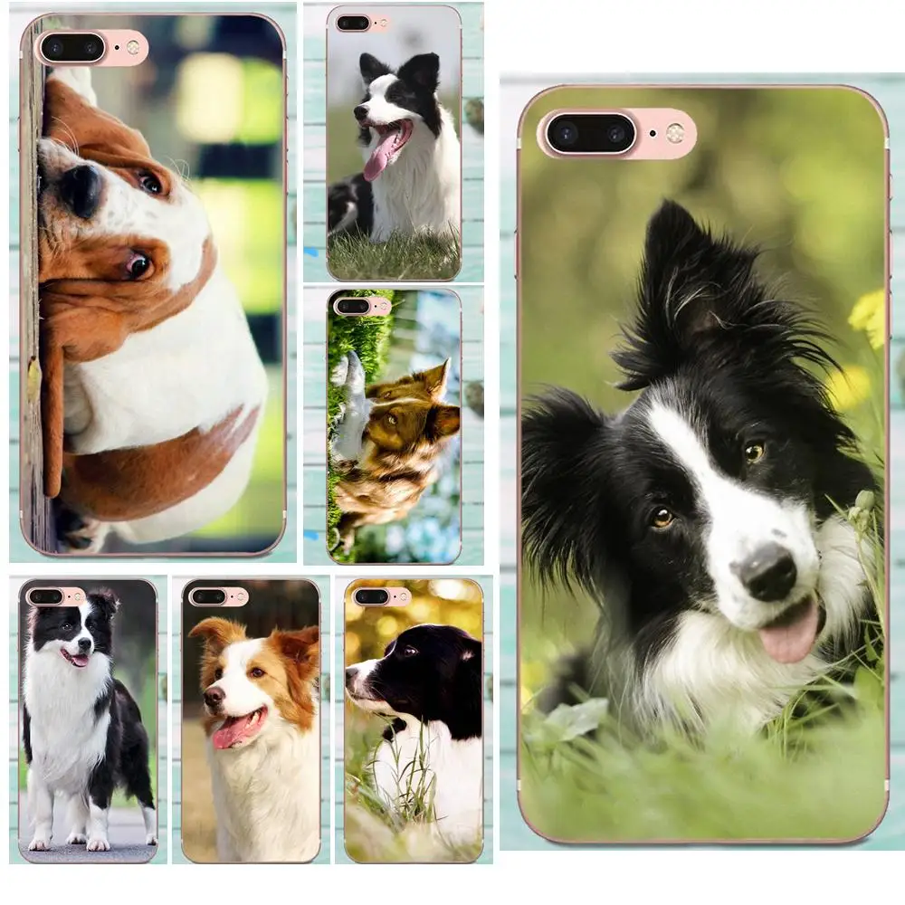 

Soft TPU Fashion Cell Case For Xiaomi Mi3 Mi4 Mi4C Mi4i Mi5 Mi 5S 5X 6 6X 8 SE A1 Max Mix 2 Note 3 4 Slim Border Collie