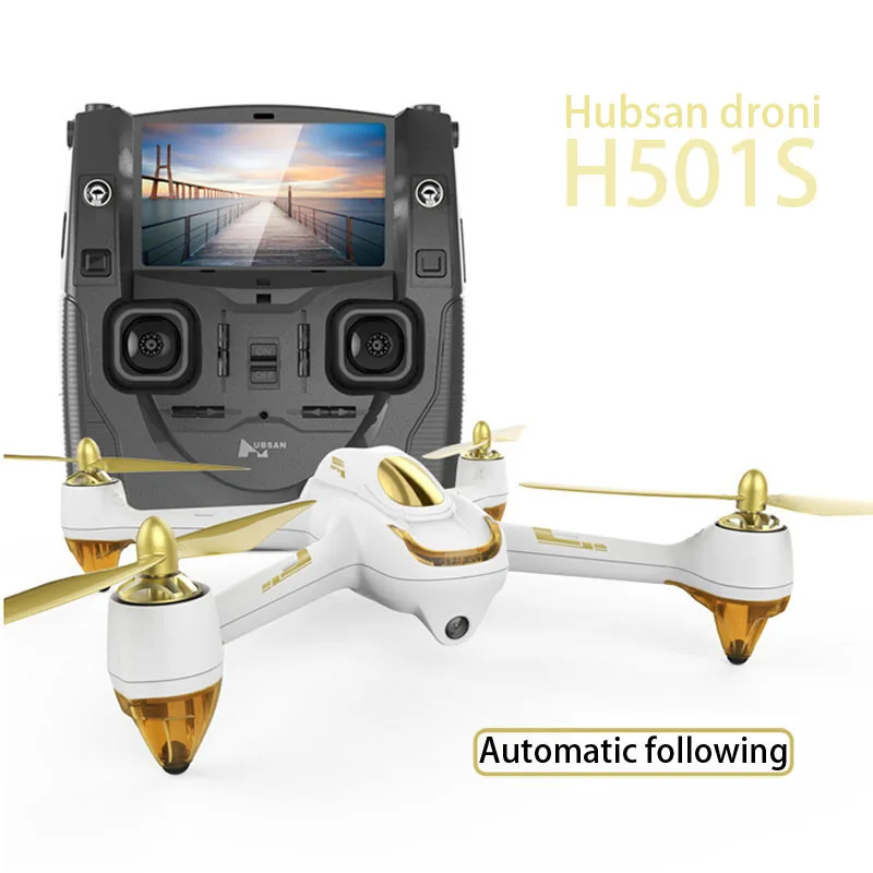 Белого и черного цвета) новые Hubsan X4 FPV H501S-S Quadcopter drone 1080 P камера gps Follow me(следуй за мной) и возврата домой