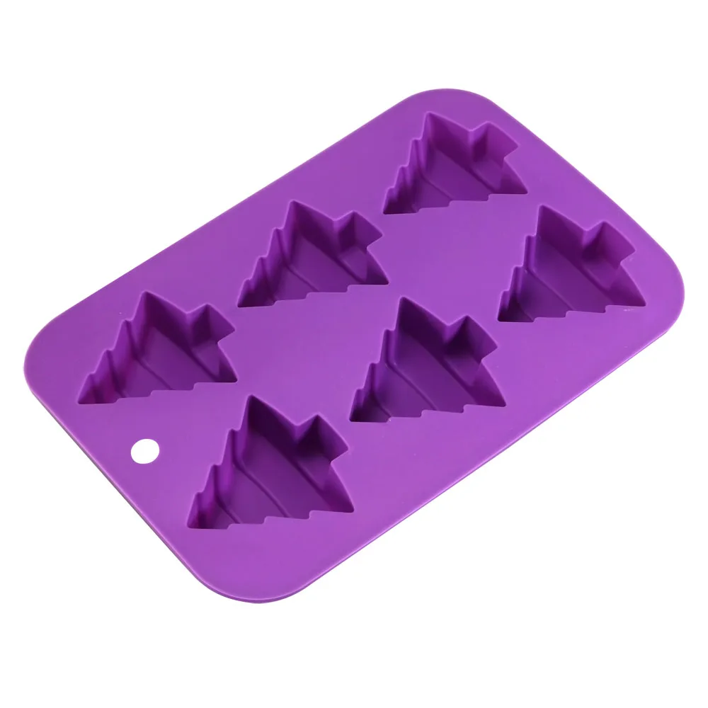 P0345T0912A detail silicone mold christmas tree purple 02