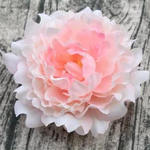 8 Colors 1 Pieces 15cm Peony Flower Head Artificial Flowers For WeddingS Bride Bouquet Flowers Decor