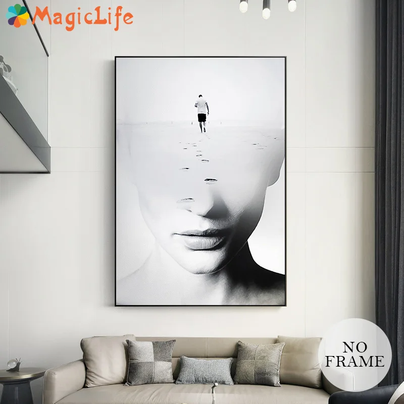 

Abstract Brain Storming Imaginative Art Wall Pictures Canvas Painting Decor Wall Art Nordic Posters Decorative Unframed