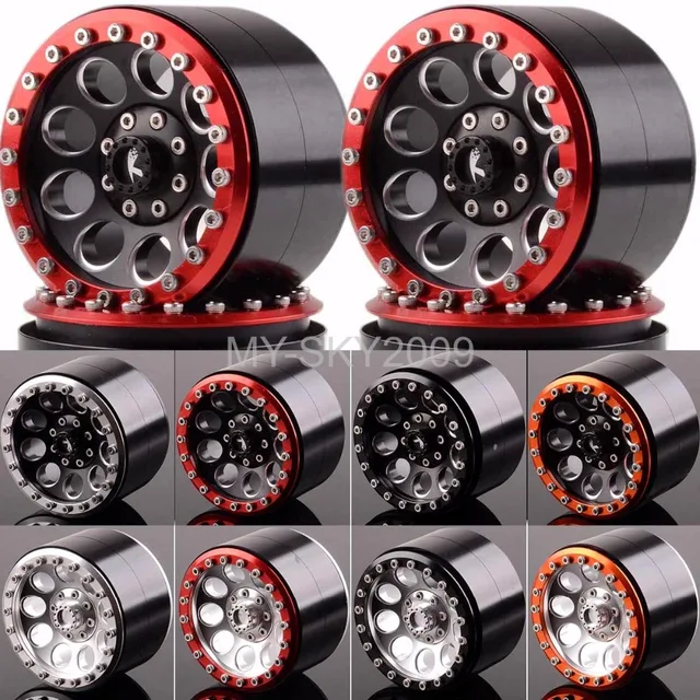 Cheap 4pcs Aluminum 2.2" Beadlock Wheel Rim Drive Hex 12mm FOR RC Rock Crawler Axial Traxxas HPI 2020 Cheap 4pcs Aluminum 2.2" Beadlock Wheel Rim Drive Hex 12mm FOR RC Rock Crawler Axial Traxxas HPI 2020