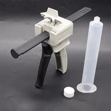 55 мл одиночный дозатор жидких пистолетов 55cc УФ Клеевой пистолет аппликатор клеевой ручной пистолет с 55 мл 55cc Дозирующий шприц