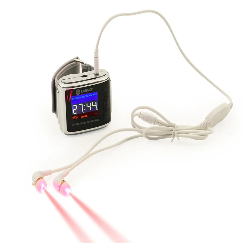 LASPOT Acupuncture Treat Diabetic Wrist Watch Laser Therapy Hyperlipemia High Blood Sugar Tinnitus Rhinitis Best Parents Gift LASPOT Acupuncture Treat Diabetic Wrist Watch Laser Therapy Hyperlipemia High Blood Sugar Tinnitus Rhinitis Best Parents Gift