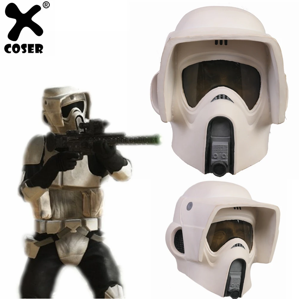XCOSER шлем для скаута маска косплея Новое поступление 2018 вечерние костюмы на