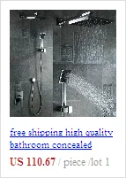 BECOLA Современная Ванная Водопад душевой Набор кран с душевой головкой+ ручной душ настенный медный душ