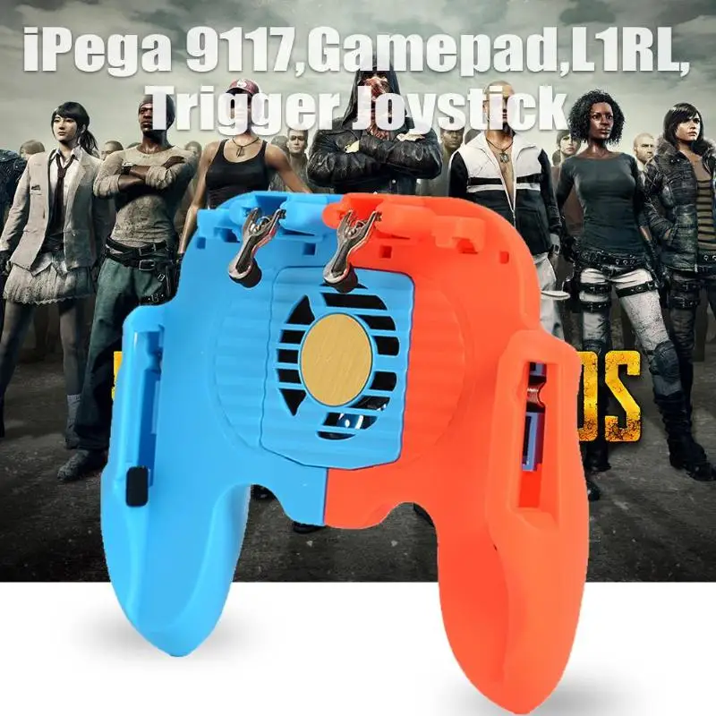 Adjustable Mobile Gamepad for Pubg Controller L1R1 Shooter Hand Grip Joystick for Pubg Trigger Phone Cooler Gaming Accessories