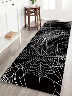 Spider web 3D моделирование паук веб-ковровое покрытие прикроватный коврик нескользящий ползающий Коврик Гостиная ковер спальня коврик - Цвет: Spider web