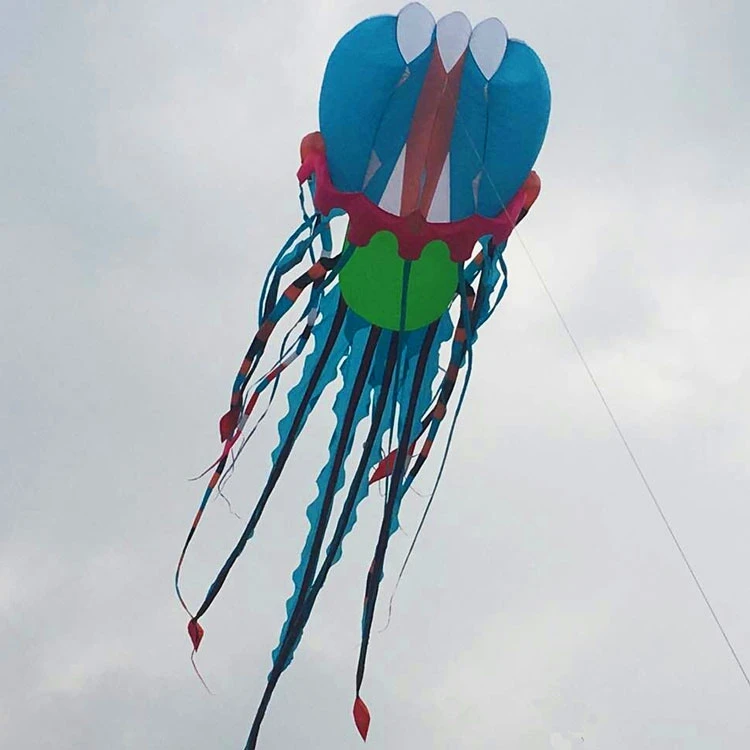 

ripstop windsock big kite flying jellyfish soft kite kite ripstop nylon with handle large outdoor toy line kite surfing octopus