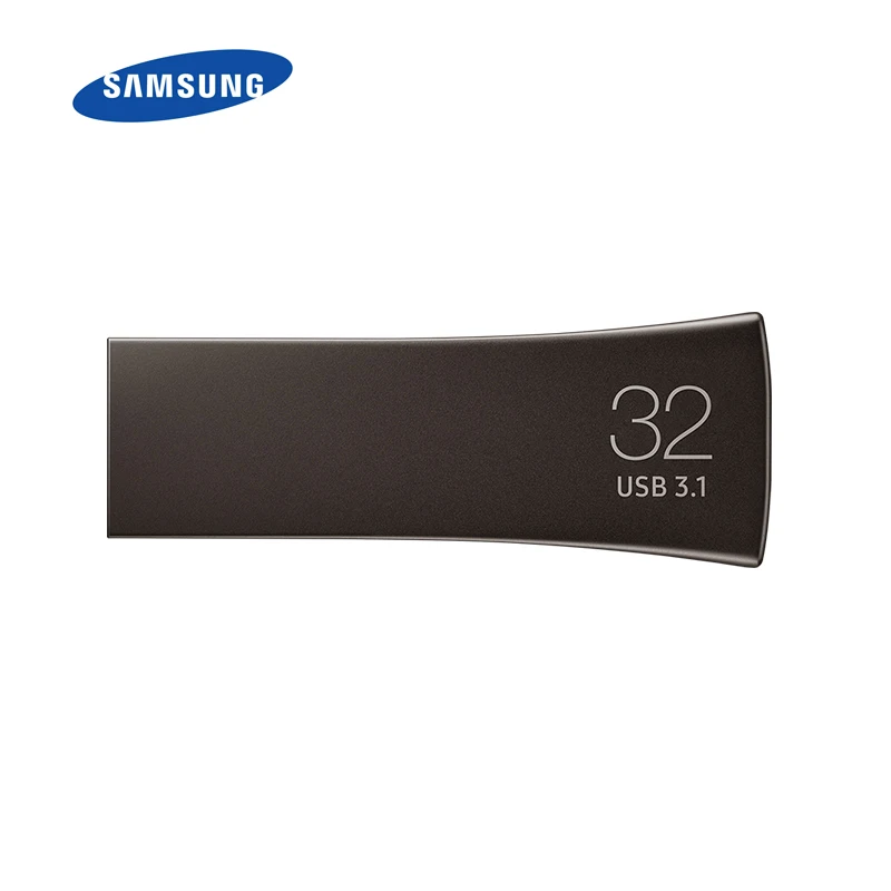 Черный SAMSUNG USB 3,1 флэш-накопитель диск бар плюс Флешка высокая скорость 128 Гб 64 ГБ 32 ГБ памяти Ручка накопители для смартфонов/планшетов/ПК - Цвет: Черный