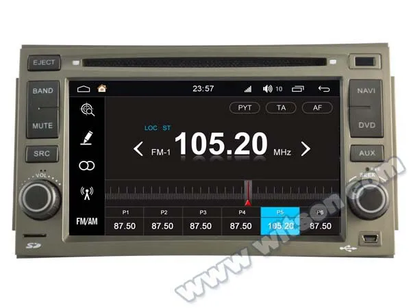 Excellent 6.2" Octa-Core Android 8.0 Oreo OS Car DVD GPS Radio for Hyundai Azera 2005-2011 & Grandeur 2005-2011 with DAB+ Tuner Support 1