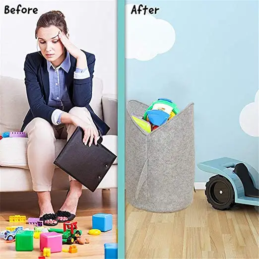 INS Nordic Cartoon Shark Shape Collapsible Newborn Baby Bedroom Decor Basket Bag For Toys Kids Easter Birthday Gifts