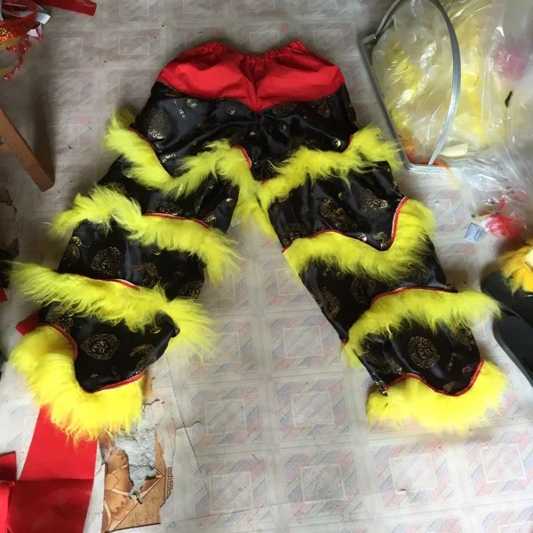 

customized chinese lion dance pants for adults performance clothing kung fu performance warrior cosplay