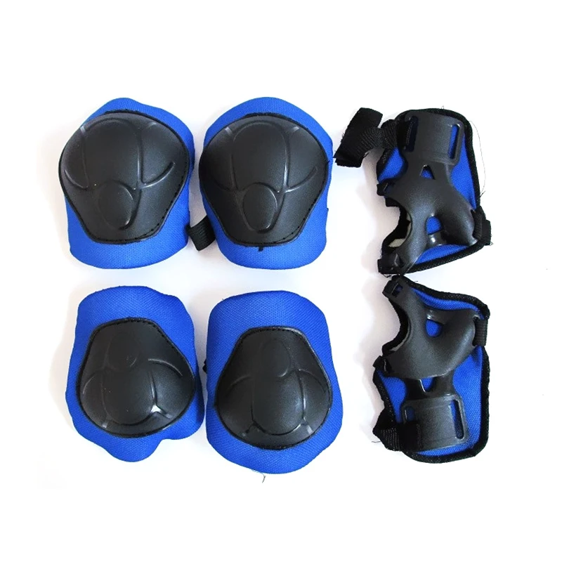 6pcs/set Roller Skating Knee Elbow Wrist Pad for Men Women Kids Safety
